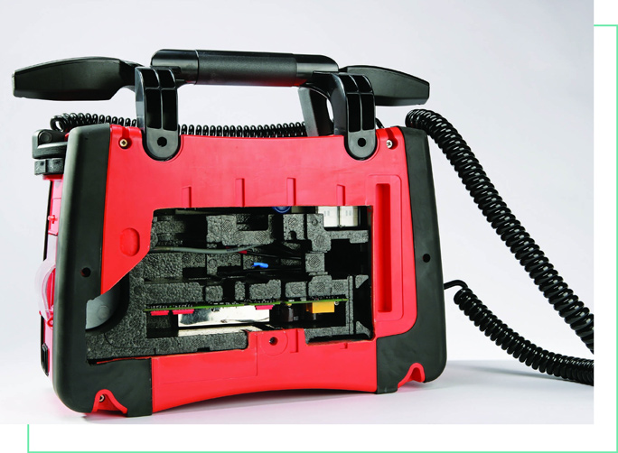 EPP-Innen-Chassis eines Defibrilators | Medizin- und Analysetechnik | RUCH NOVAPLAST GmbH in Oberkirch EPP-Innen-Chassis eines Defibrilators | Medizin- und Analysetechnik | RUCH NOVAPLAST GmbH in Oberkirch