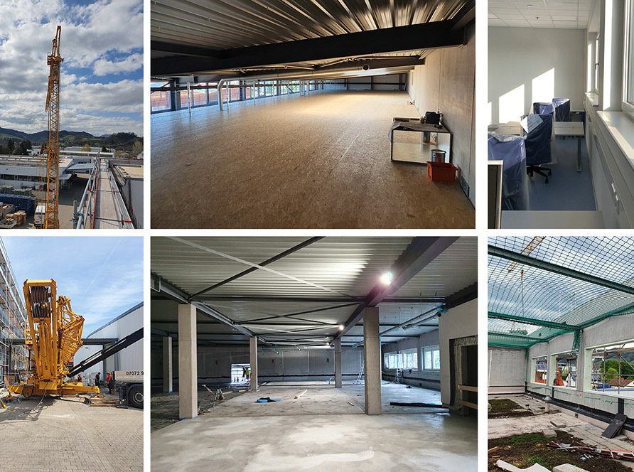 Einzug in die neue Montage | News | RUCH NOVAPLAST GmbH in Oberkirch
